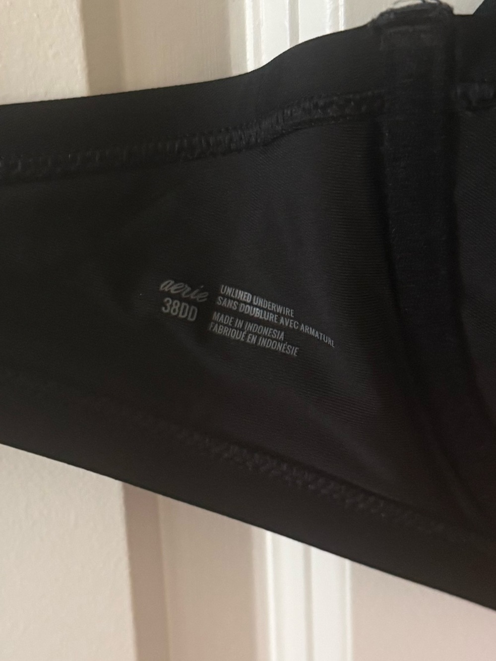 ☀️ Summer Sale!Aerie Black Unlined Underwire Bikini Top - Picture 6 of 8